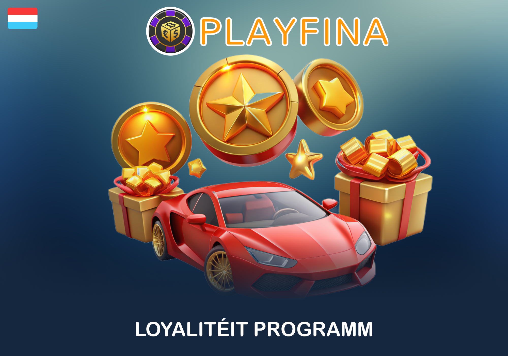 Loyalitéitsprogramm mat 175 Niveauen op Playfina zu Lëtzebuerg