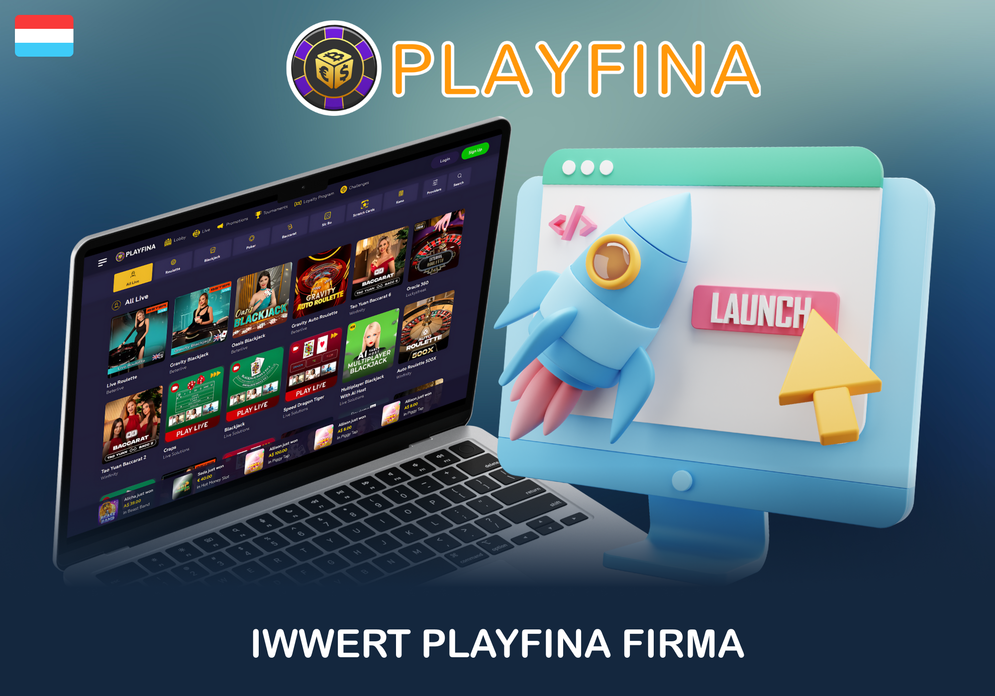 Basis Informatiounen iwwert Playfina Casino