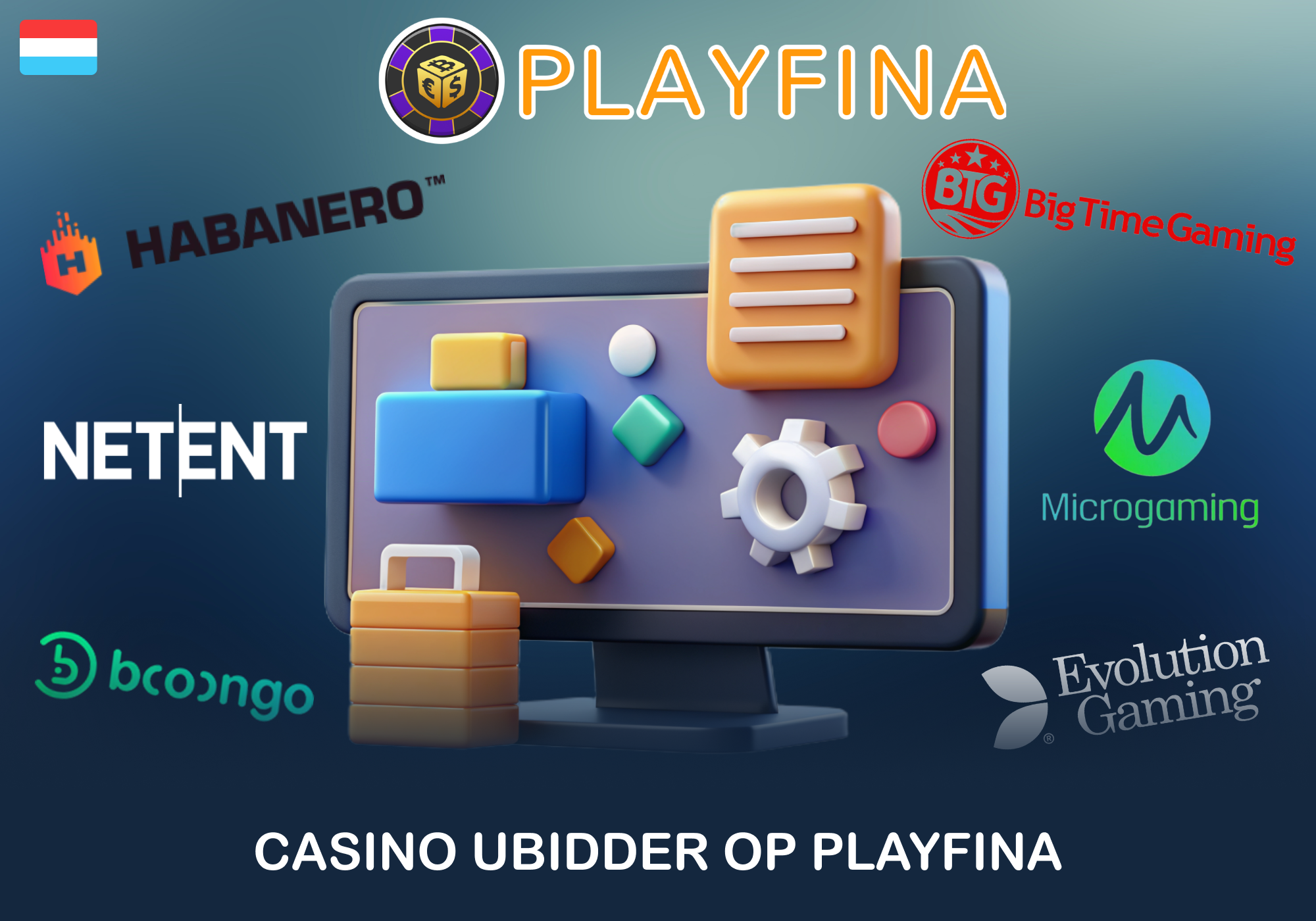 Spiller vu méi wéi 70 Provider op Playfina zu Lëtzebuerg